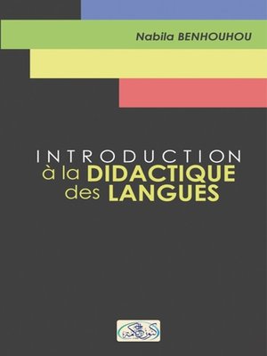 cover image of Introduction á la Didactique des Langues